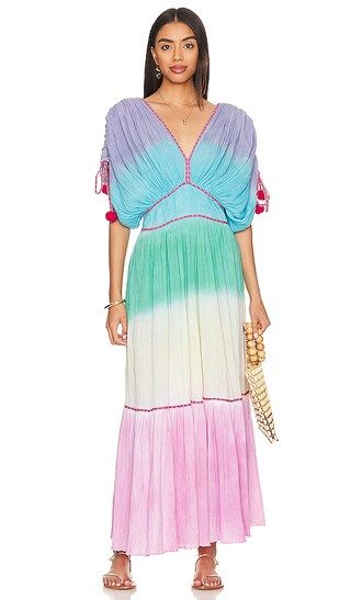 Crinkle Clara Maxi Dress in Brights | Revolve Clothing (Global)