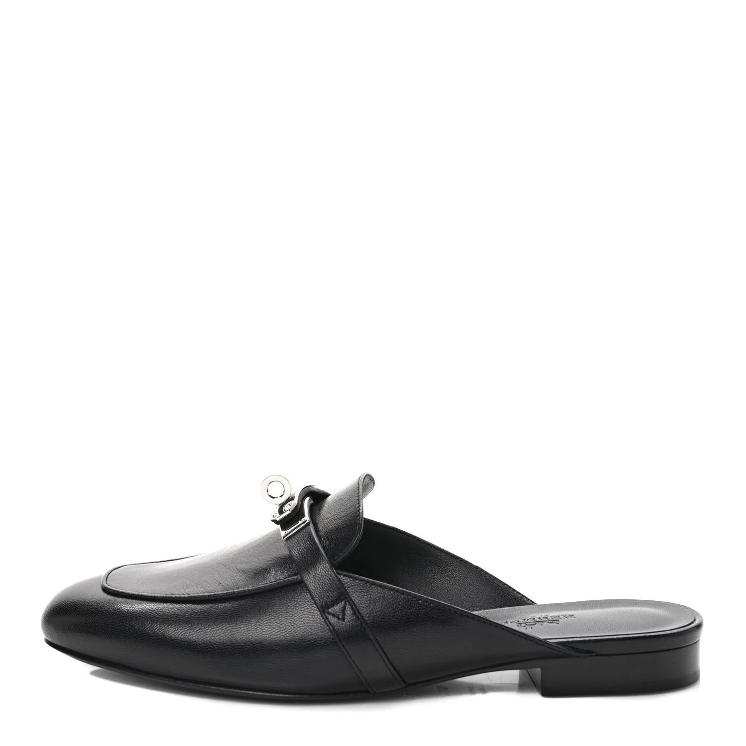 Goatskin Oz Mules 37.5 Black | FASHIONPHILE (US)
