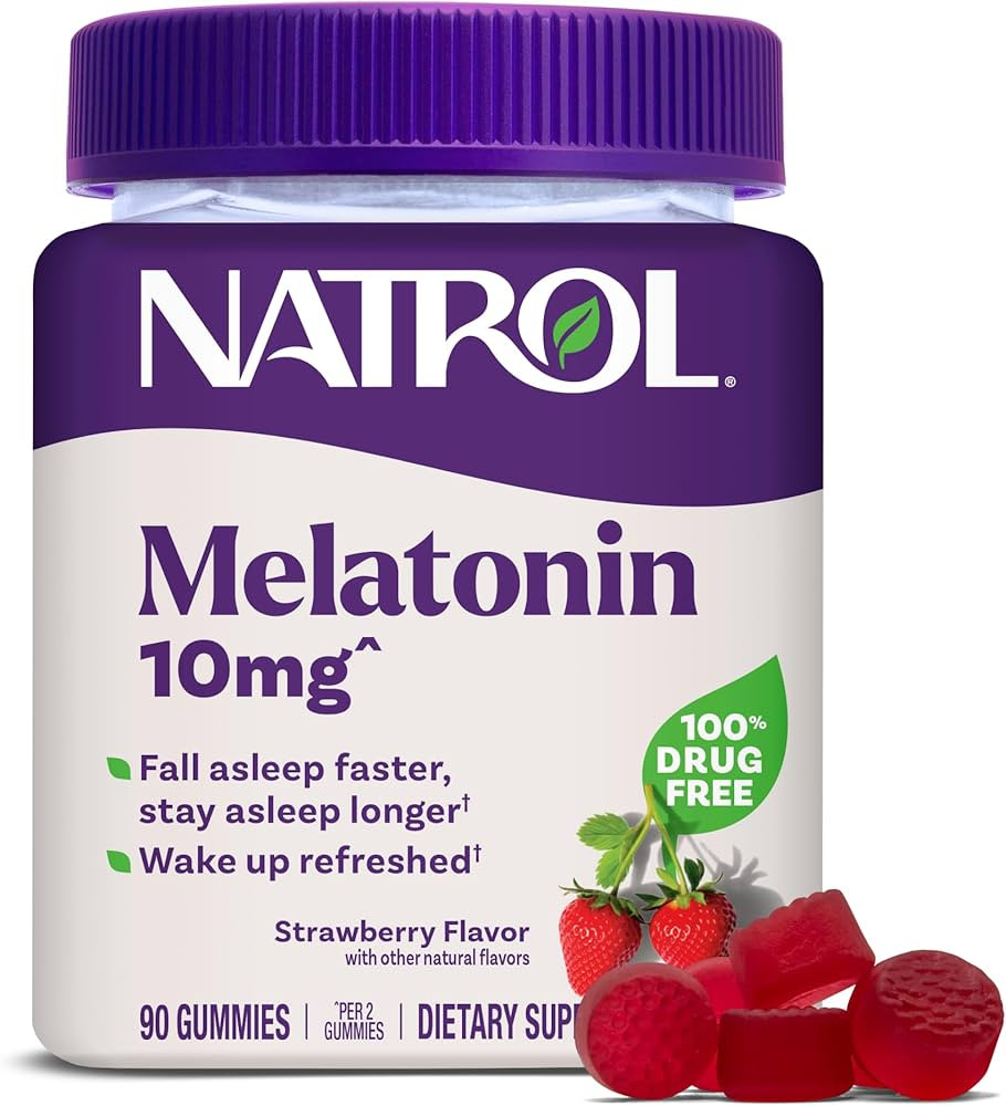 Natrol 10 mg Melatonin Gummies, Sleep Support for Adults, Melatonin Supplements for Sleeping, 90 ... | Amazon (US)