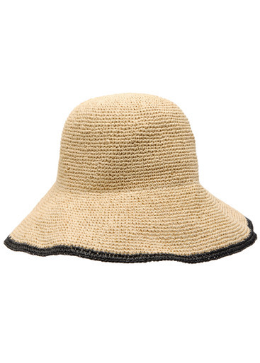 Woven paper straw hat | Harvey Nichols