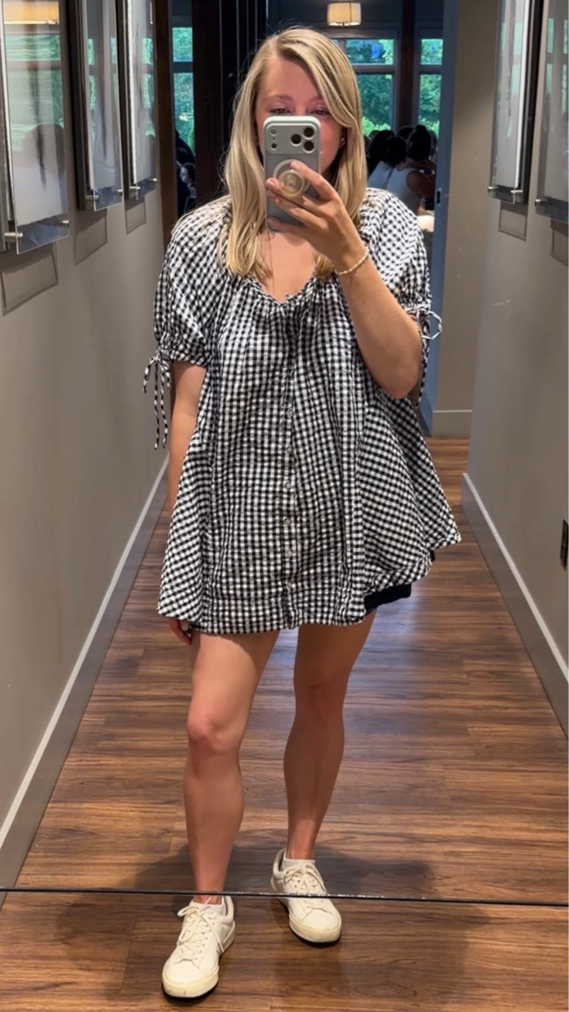 OOTD! 
free people tunic, Anthropologie shorts, veja shoes

#LTKootd #LTKSeasonal