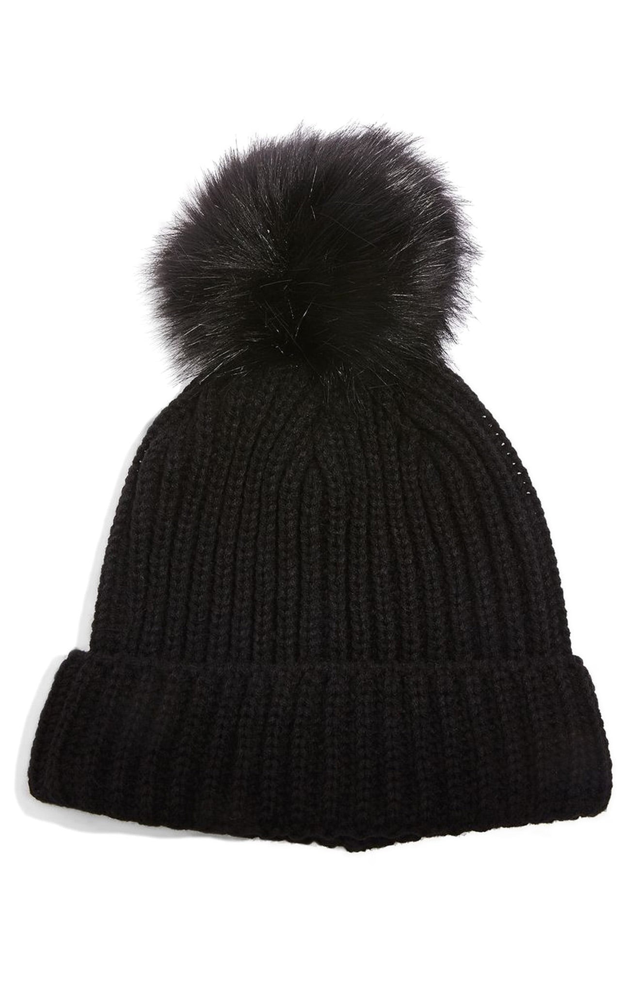 Faux Fur Pompom Beanie | Nordstrom