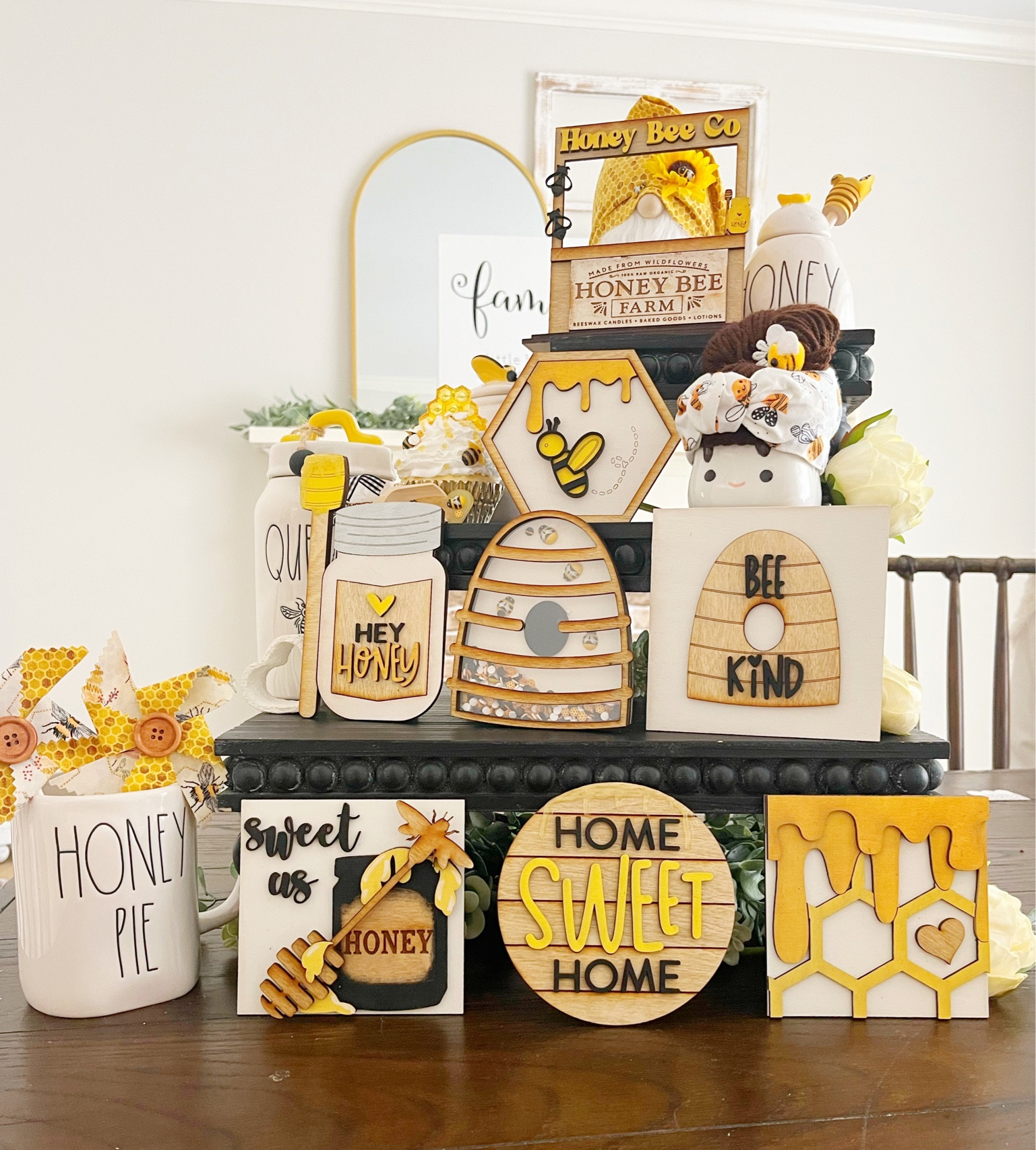 Did you know?

Honey bees are fab flyers. They fly at a speed of around 25km per hour and beat their wings 200 times per second!

#tieredtrayandhutchdisplays #tieredtraytalk #beedecor #springdecor #popsofcolor #popsofspring #sweetsouthernlove #etsy #farmhousestyle #farmhousekitchen #farmhousedecor #floraldecor #tieredtraydecor #springstyle #springvibes #springmood 

Bee decor
Spring decor

#LTKSeasonal #LTKFind #LTKhome