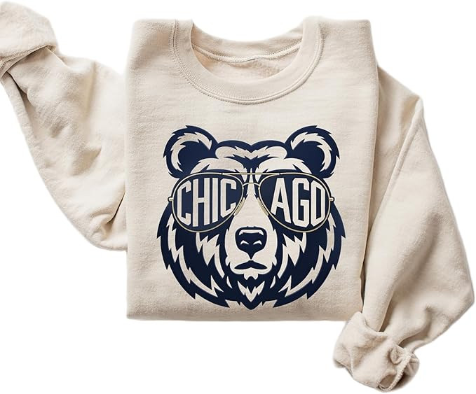Chicago Fan Gift Apparel Team Mascot Sweatshirt | Amazon (US)
