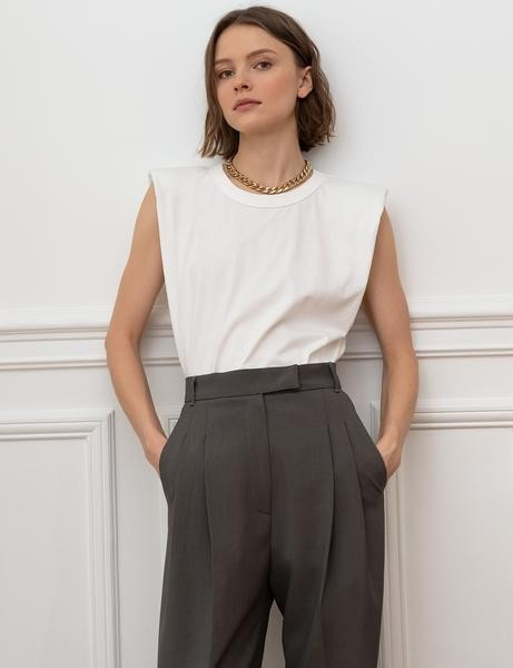 Organic Cotton Padded Tee | Pixie Market