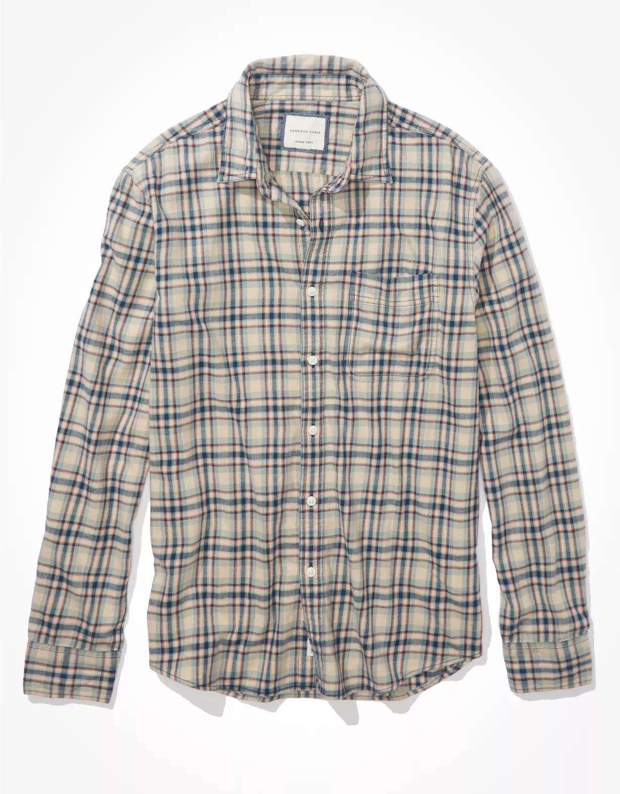 AE Super Soft Everyday Shirt | American Eagle Outfitters (US & CA)