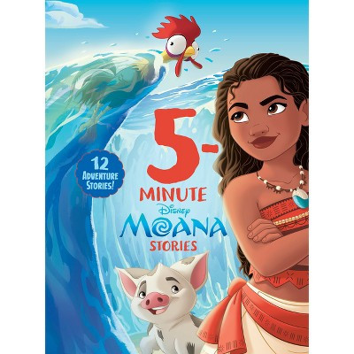 5-Minute Moana Stories - (Storybook Collection) by  Disney Book Group (Hardcover) | Target