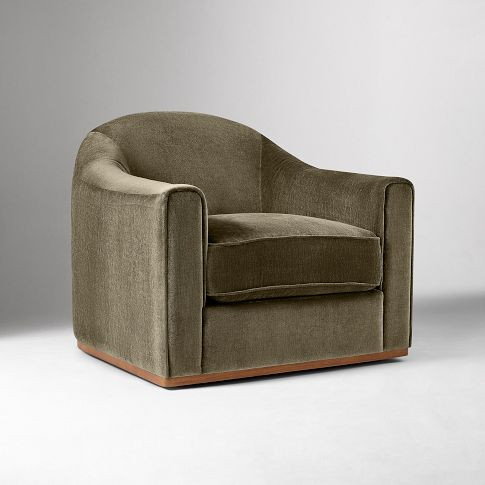 Bennett Swivel Club Chair | West Elm (US)