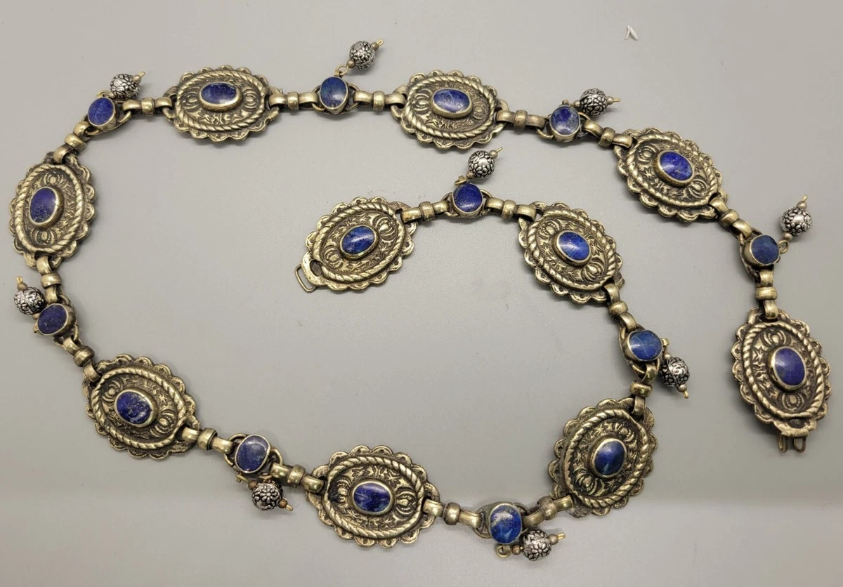 Lapis Silver Concho Belt Western   | eBay | eBay US