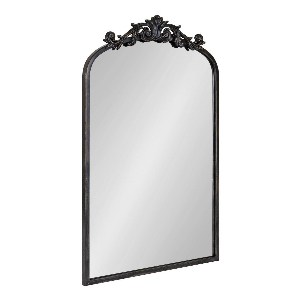 19" x 30.7" Arendahl Arch Wall Mirror Black - Kate & Laurel All Things Decor | Target