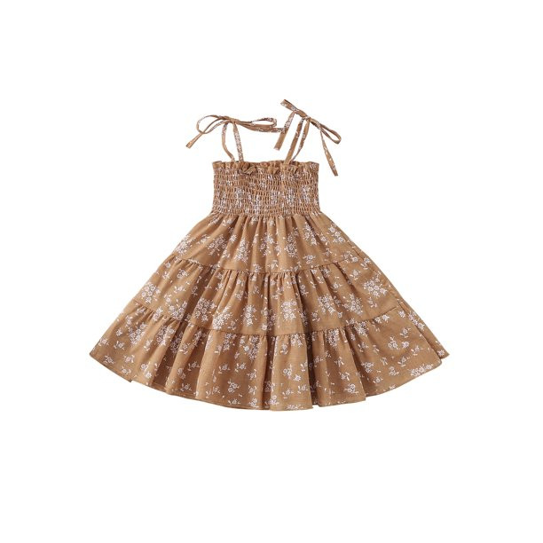 Domingbub Toddler Baby Girl Sister Matching Clothes Floral Printed Little Sister Romper Big Siste... | Walmart (US)