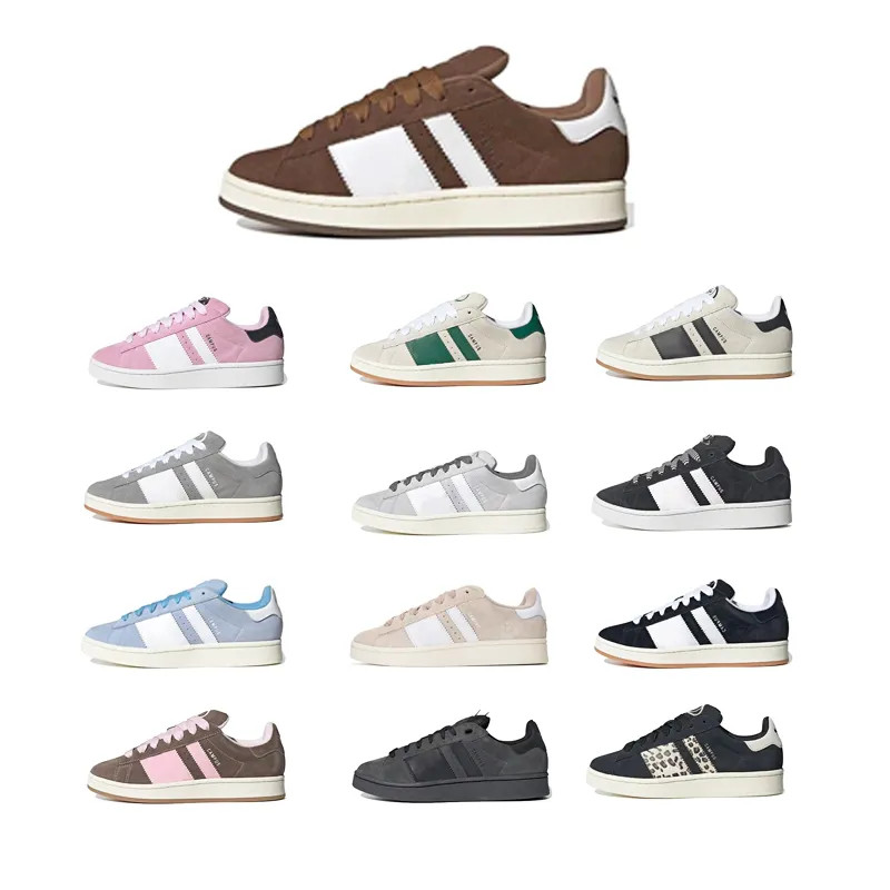 2023 casual sneaker Campus 00s Pink Glow Men women Platform shoe Low Top Leather Trainers og Vega... | DHGate