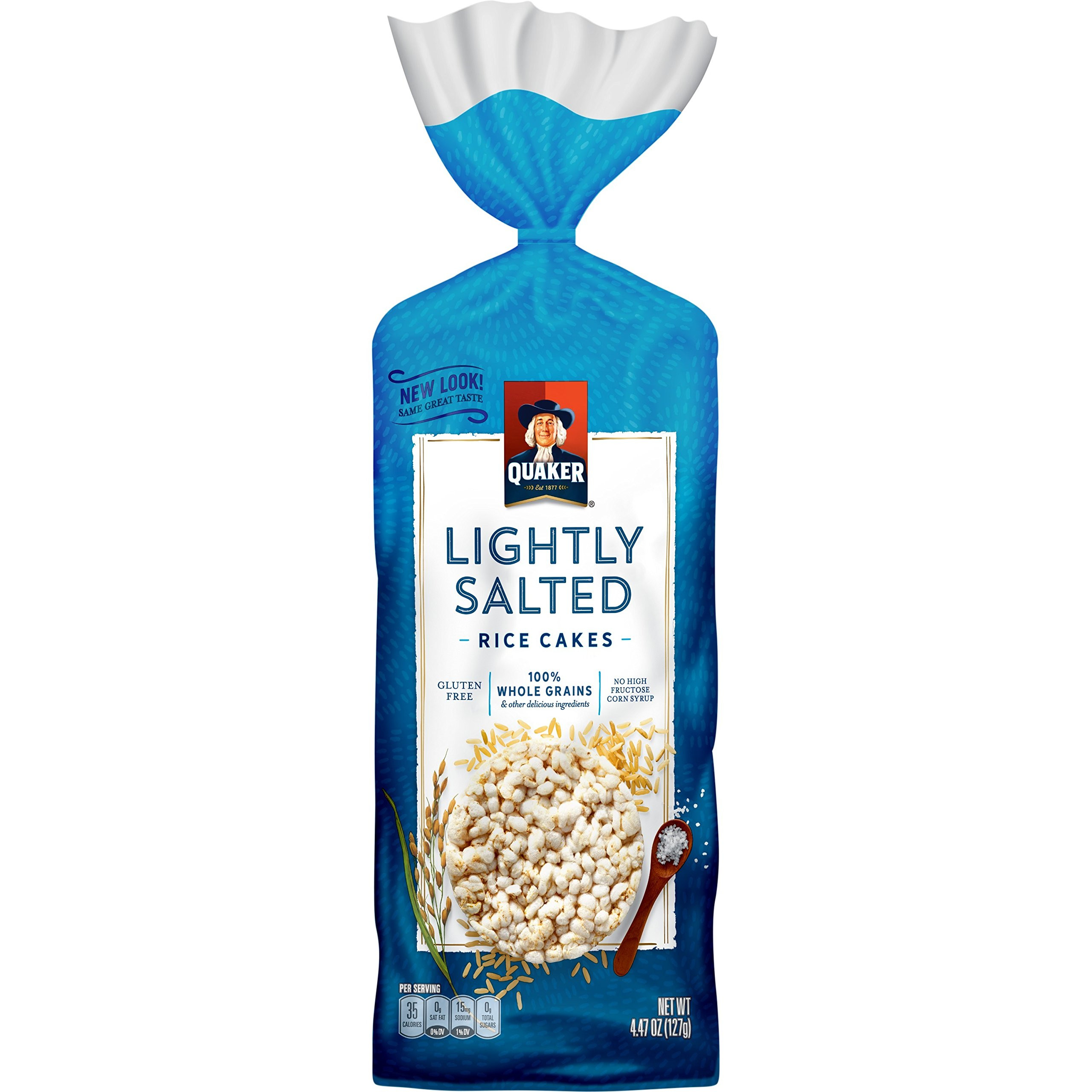 Quaker Rice Cakes, Lightly Salted, 4.47 oz | Amazon (US)