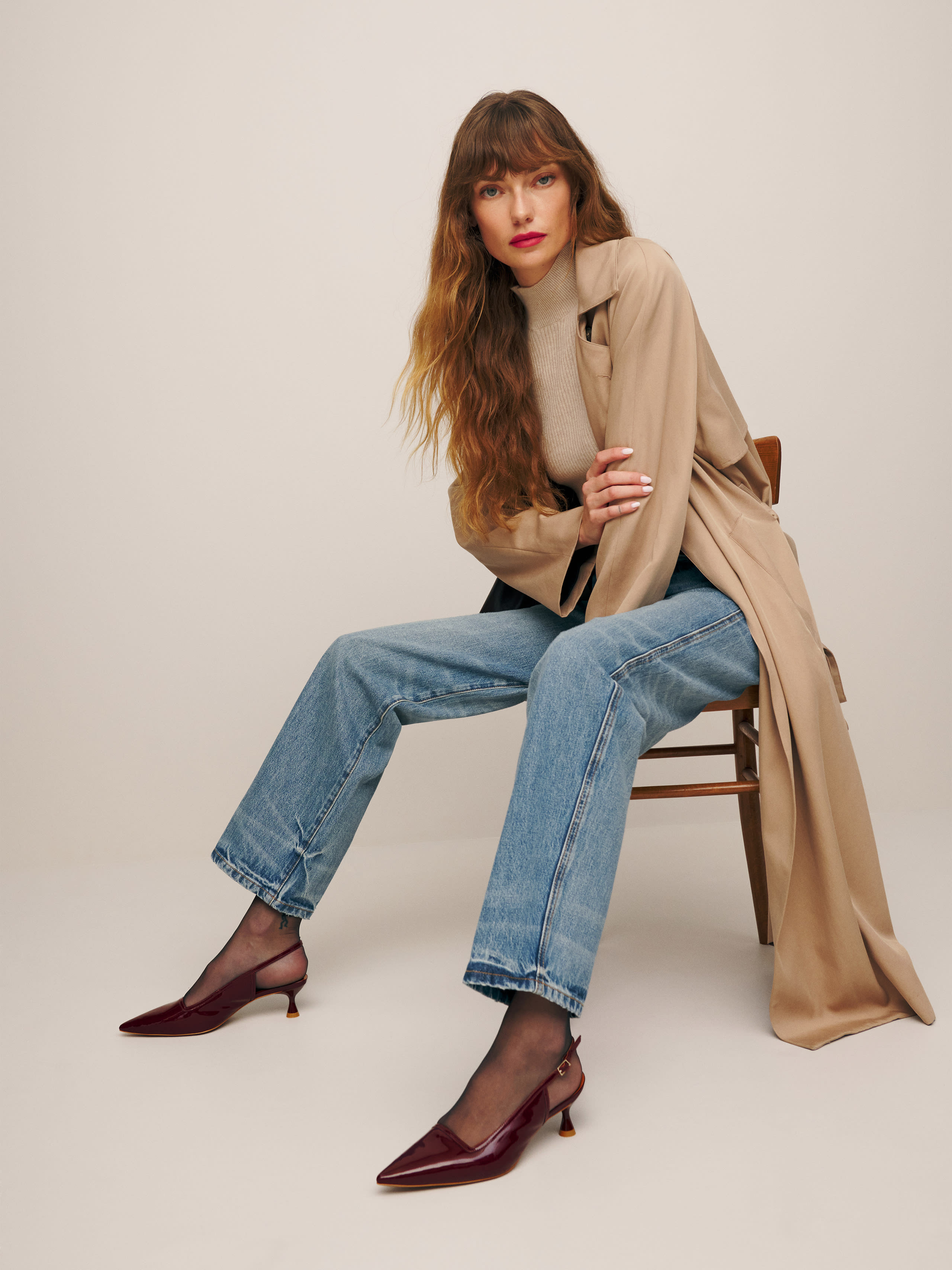 Walker Slingback Heel | Reformation (Global)