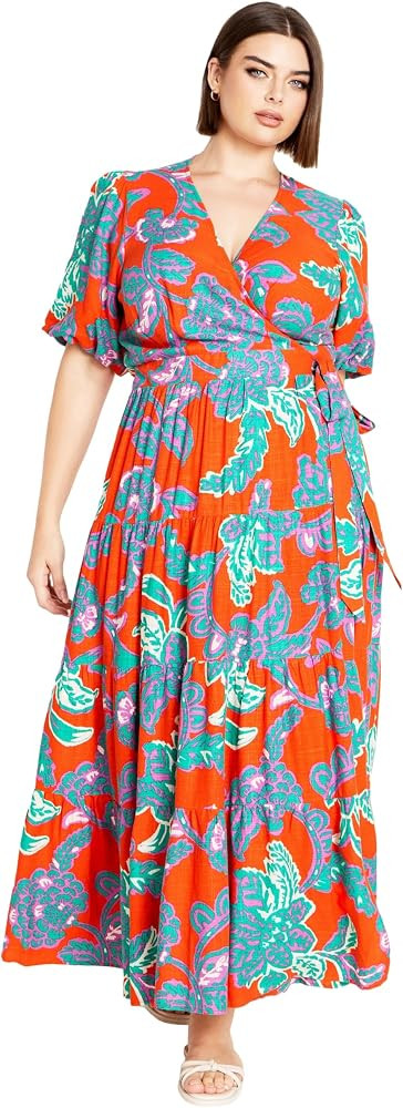 City Chic Plus Size Dress, Jezebel Maxi Dress | Amazon (US)