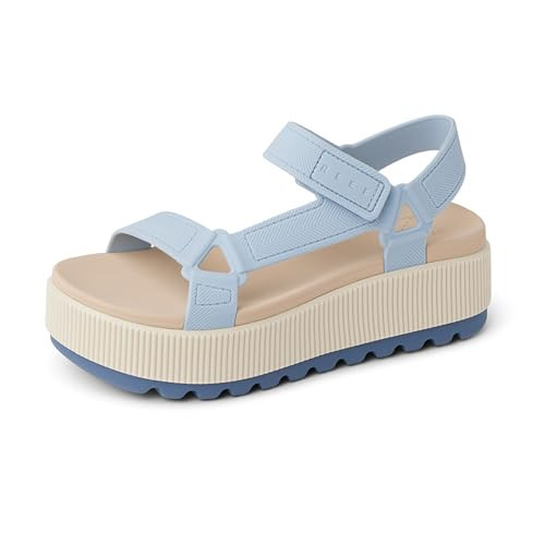 Reef Women's Water Rem Higher Sandal, Dusty Blue, 10 | Amazon (US)