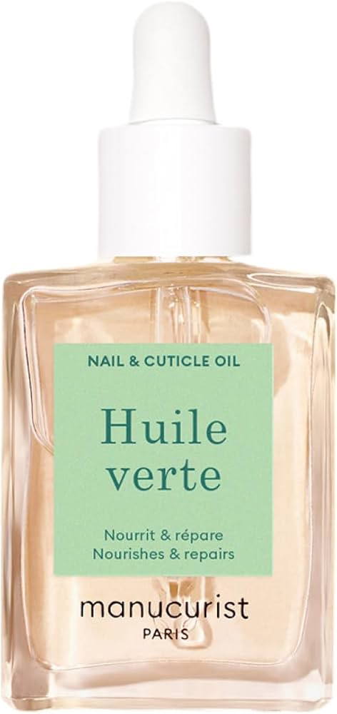 Manucurist Green Oil Nail Care - Nail & Cuticle Oil for Nails - Nourishes and Regenerates Nails a... | Amazon (US)