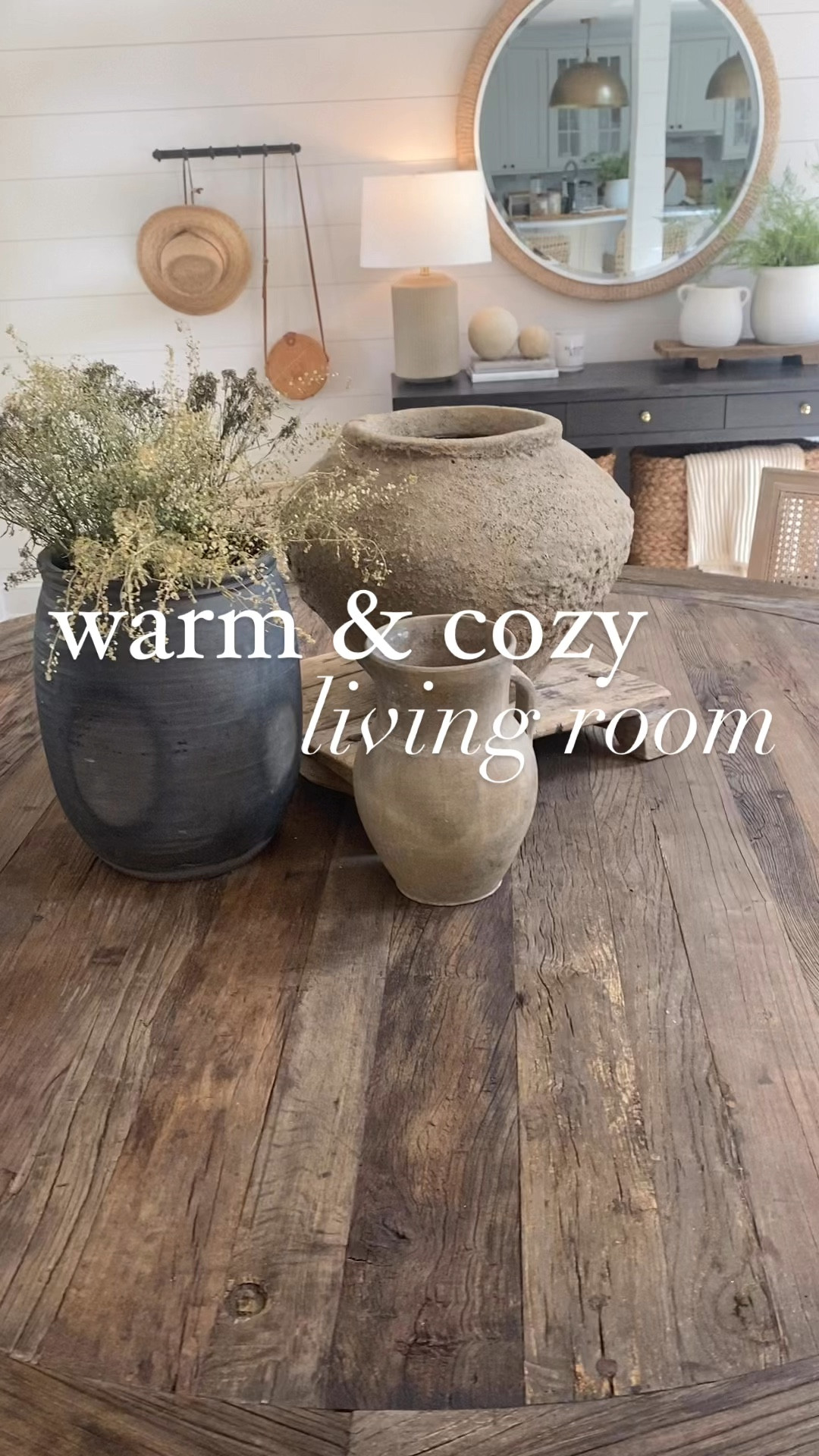 Living room inspo, dining room inspo, open concept living, neutral home inspo, neutral home decor, warm and cozy living room 

#LTKVideo #LTKstyletip #LTKhome