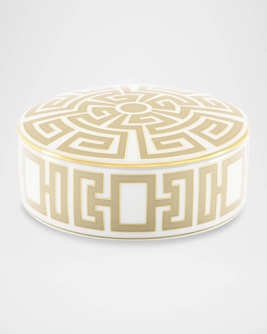 Labirinto Cachemire Round Trinket Box | Neiman Marcus