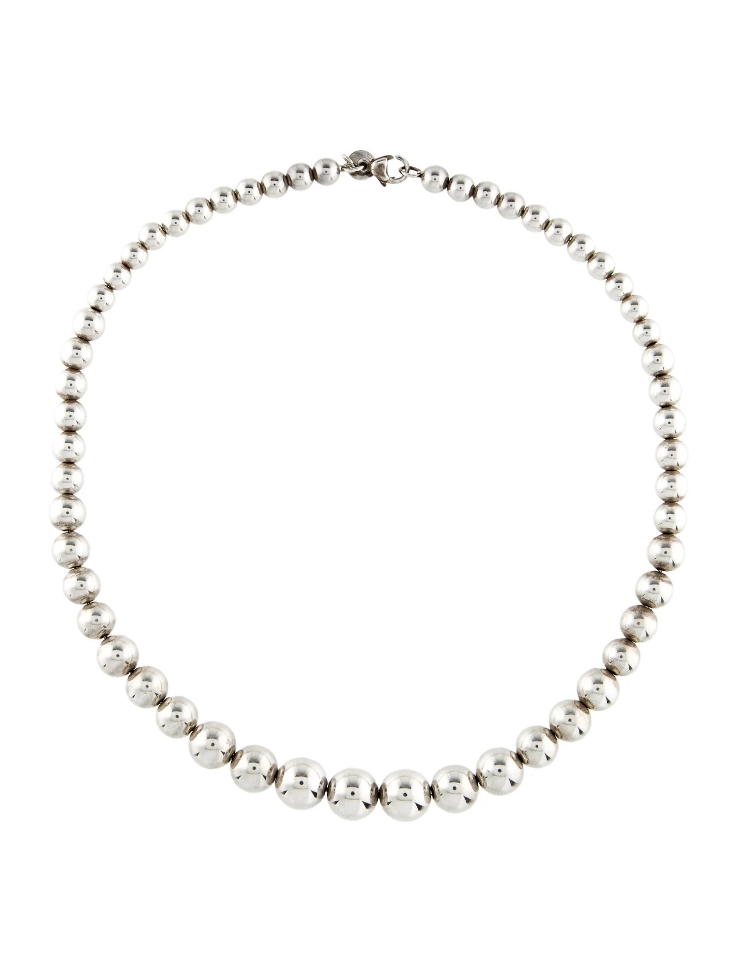 Graduated Ball Necklace | The RealReal