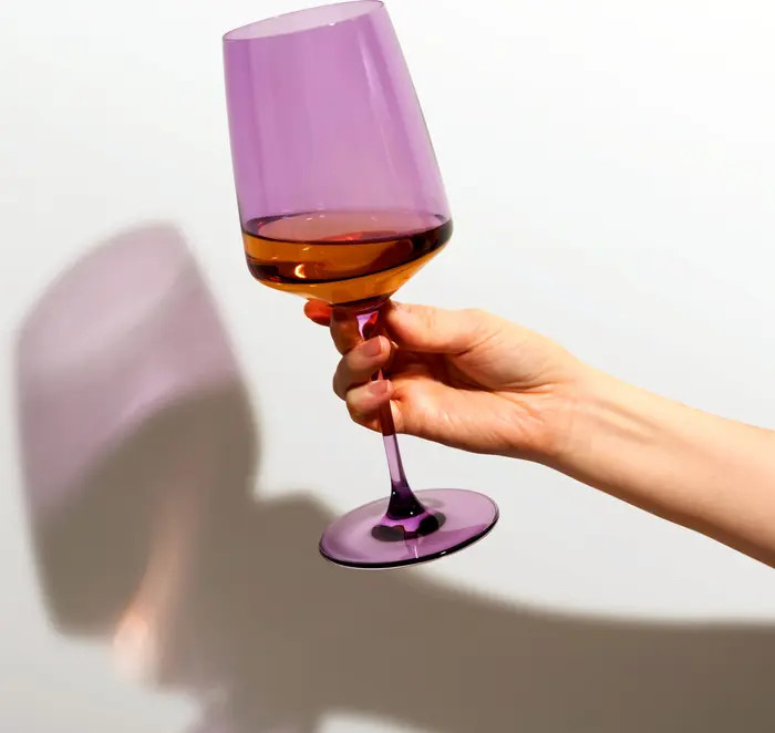 Viski Reserve Nouveau Crystal Wine Glasses Set of 4 | Nordstrom | Nordstrom