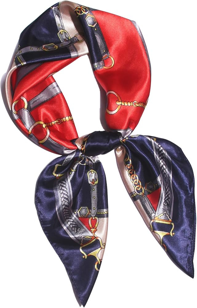 35" Satin Silky Scarf Head Bandana for Women Lightweight Hair Scarves for Sleeping Hijab Hairwrap... | Amazon (US)