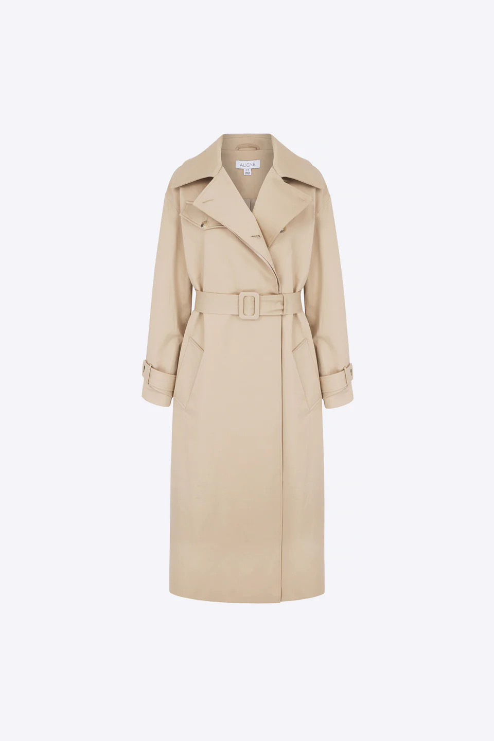 Gilda | Maxi Trench Coat | ALIGNE | Aligne UK