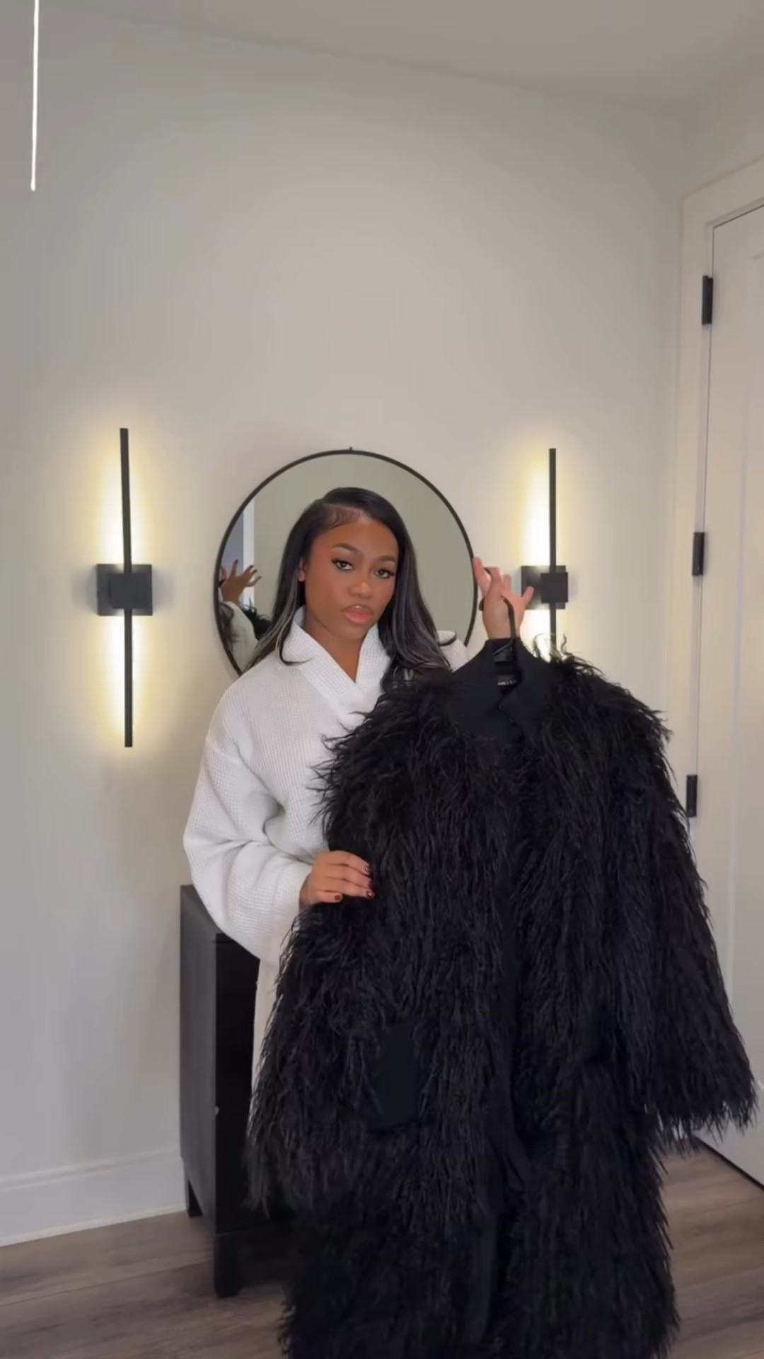 The jacket is the MOMENT✨🖤
 Linked in my LTK

All black outfits are a must for fall/winter✨ here are a few options for you🖤

Comment SHOP below to receive a DM with the link to this post on my LTK ⬇ https://liketk.it/5F4QA

#ootd #blackoutfits #grwmoutfit #getreadywithme #winterootd #dailyootd