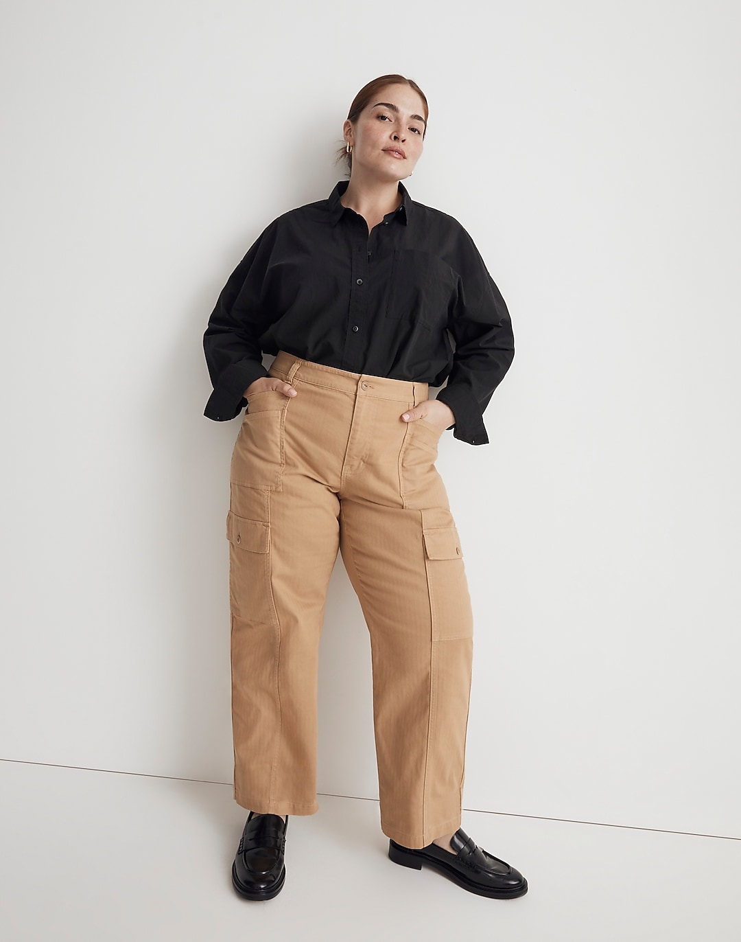 The Plus Curvy '90s Straight Cargo Pant | Madewell