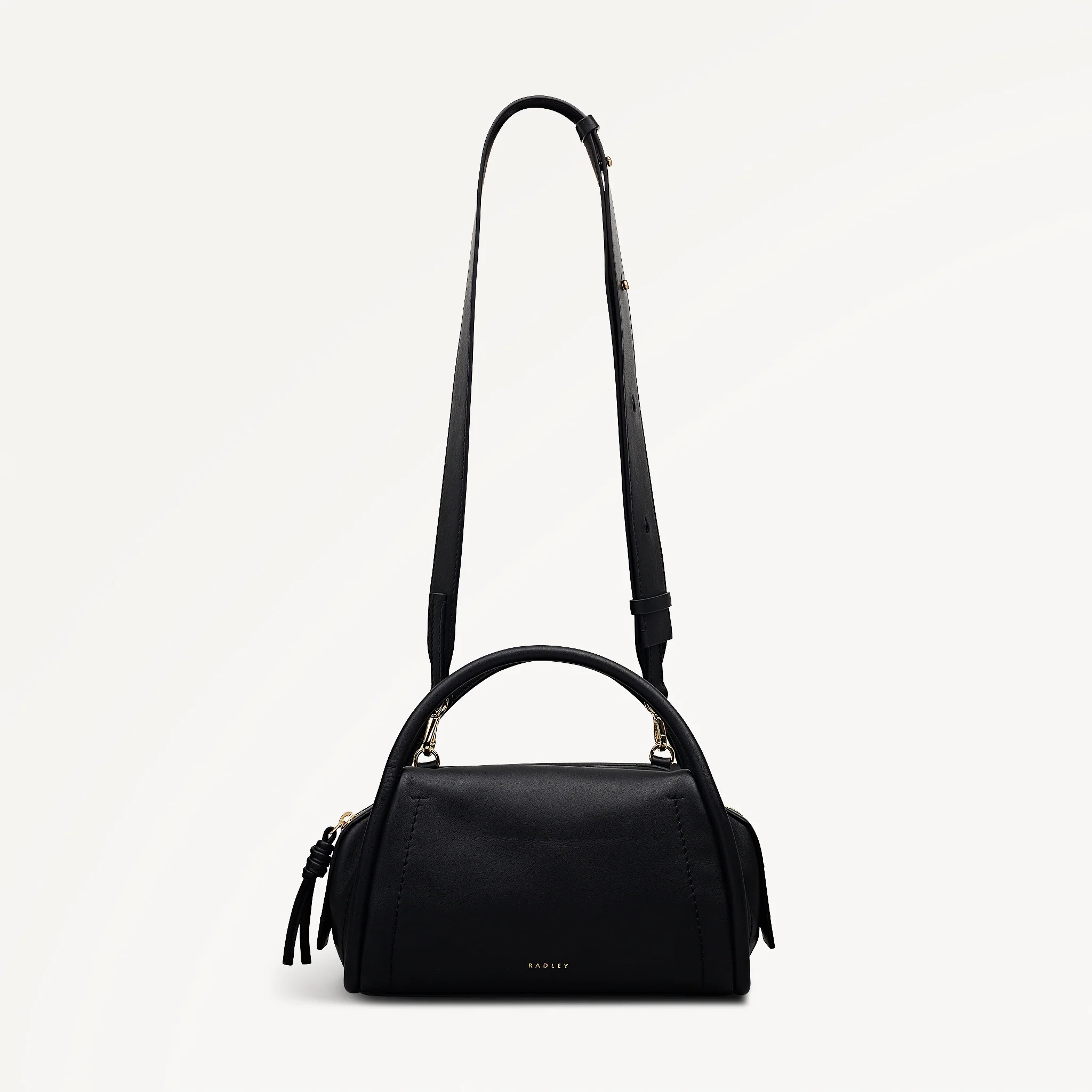 The Golborne Small Ziptop Grab Black - 113118 | Radley