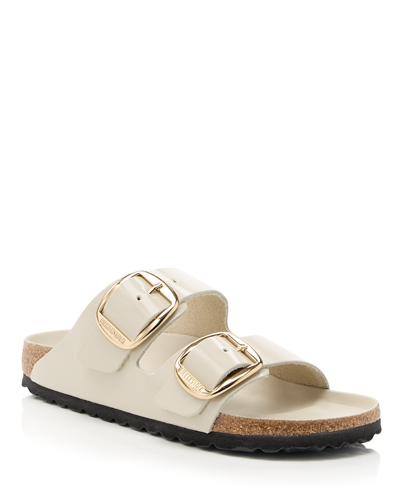 Birkenstock Women's Arizona High Shine Big Buckle Slide Sandals | Bloomingdale's (US)