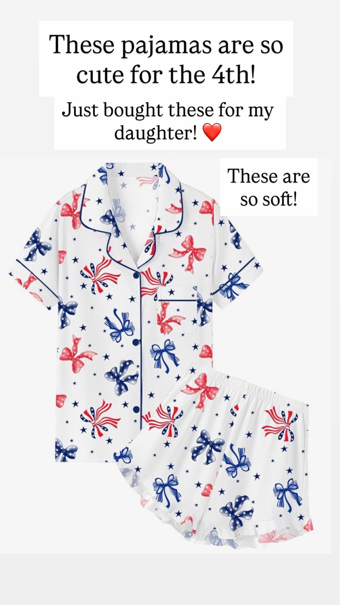 Cutest patriotic pajamas for my daughter

#LTKKids