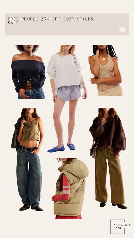 Run to Free People - there’s a 25% off cozy styles happening right now!! 

Free People sale, cozy clothes sale, spring cozy fashion, on sale, Karlie Rae

#LTKstyletip #LTKsalealert #LTKSeasonal