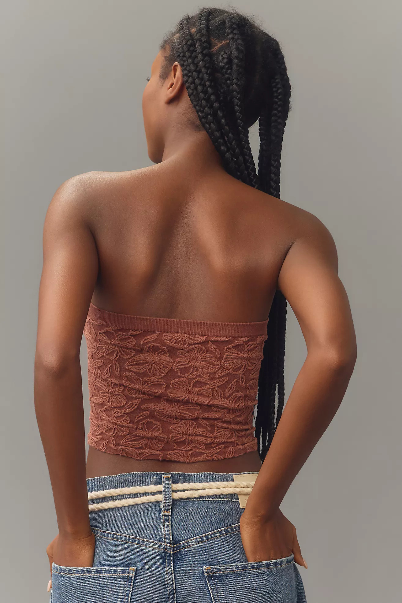 The Hannah Seamless Textured Tank: Tube Top Edition | Anthropologie (US)