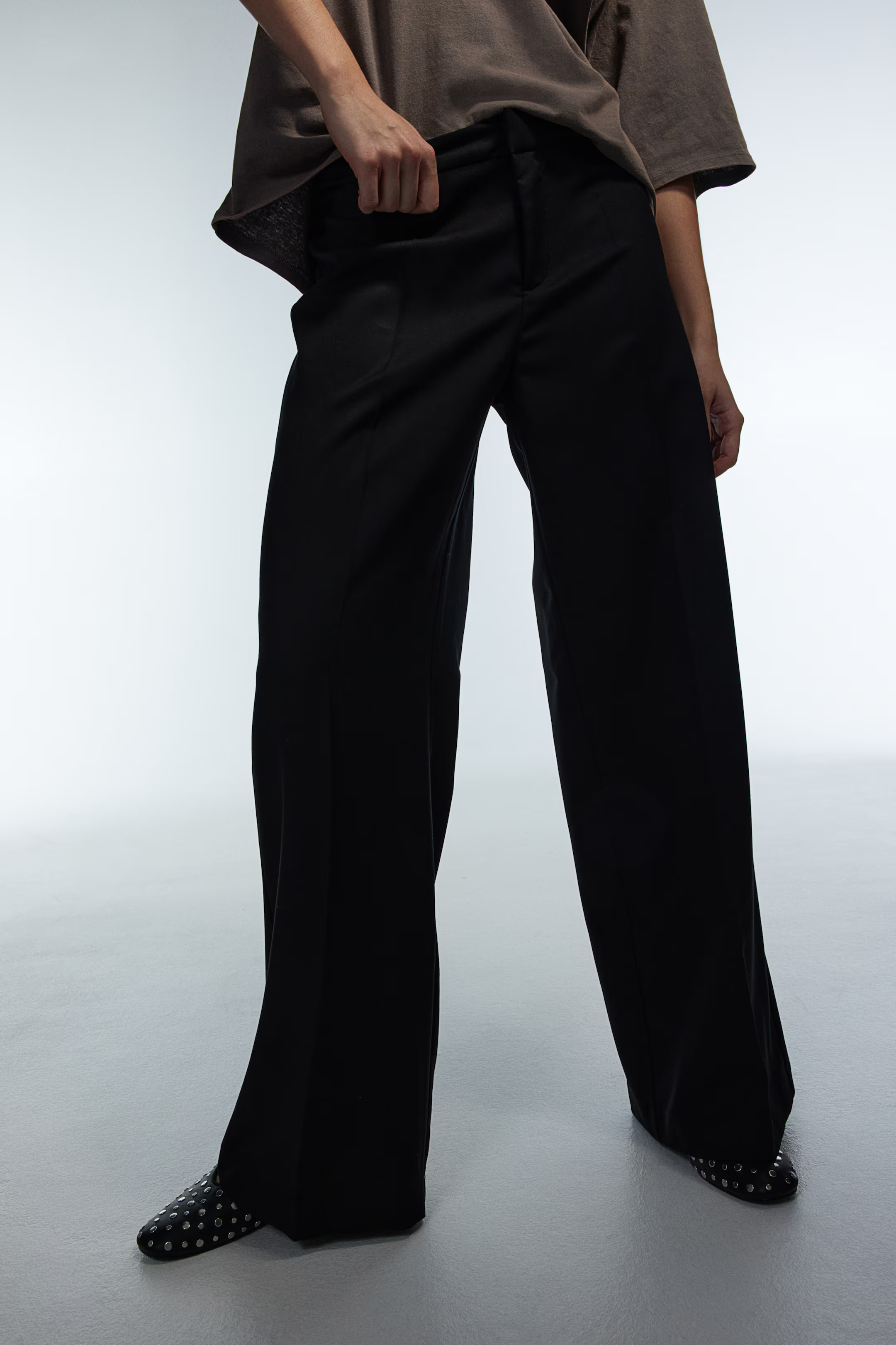 Wide tailored trousers | H&M (UK, MY, IN, SG, PH, TW, HK)