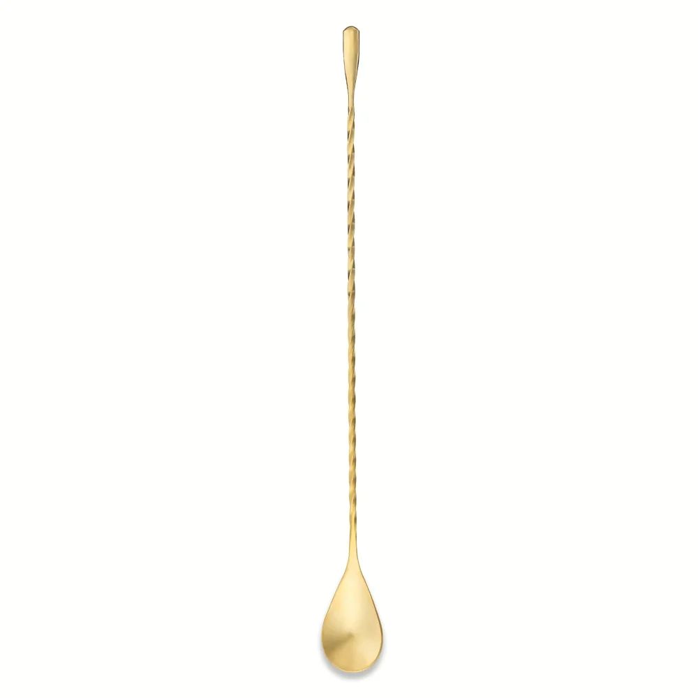 Thyme & Table Stainless Steel Gold Cocktail Stirrer Spoon | Walmart (US)