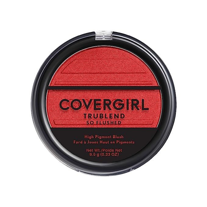 COVERGIRL Trueblend so Flushed High Pigment Blush & Bronzer, Hot & Frenzy, 0.33 Oz | Amazon (US)