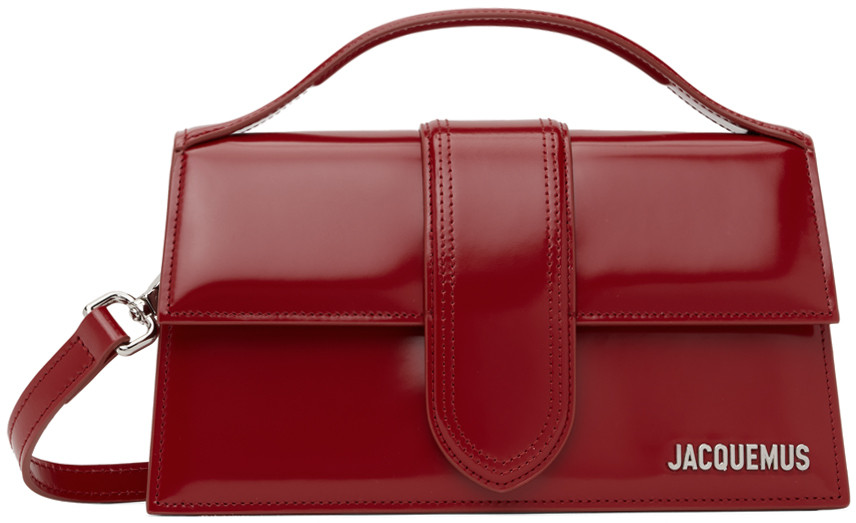 JACQUEMUS Red Le Chouchou 'Le grand Bambino' Bag | SSENSE