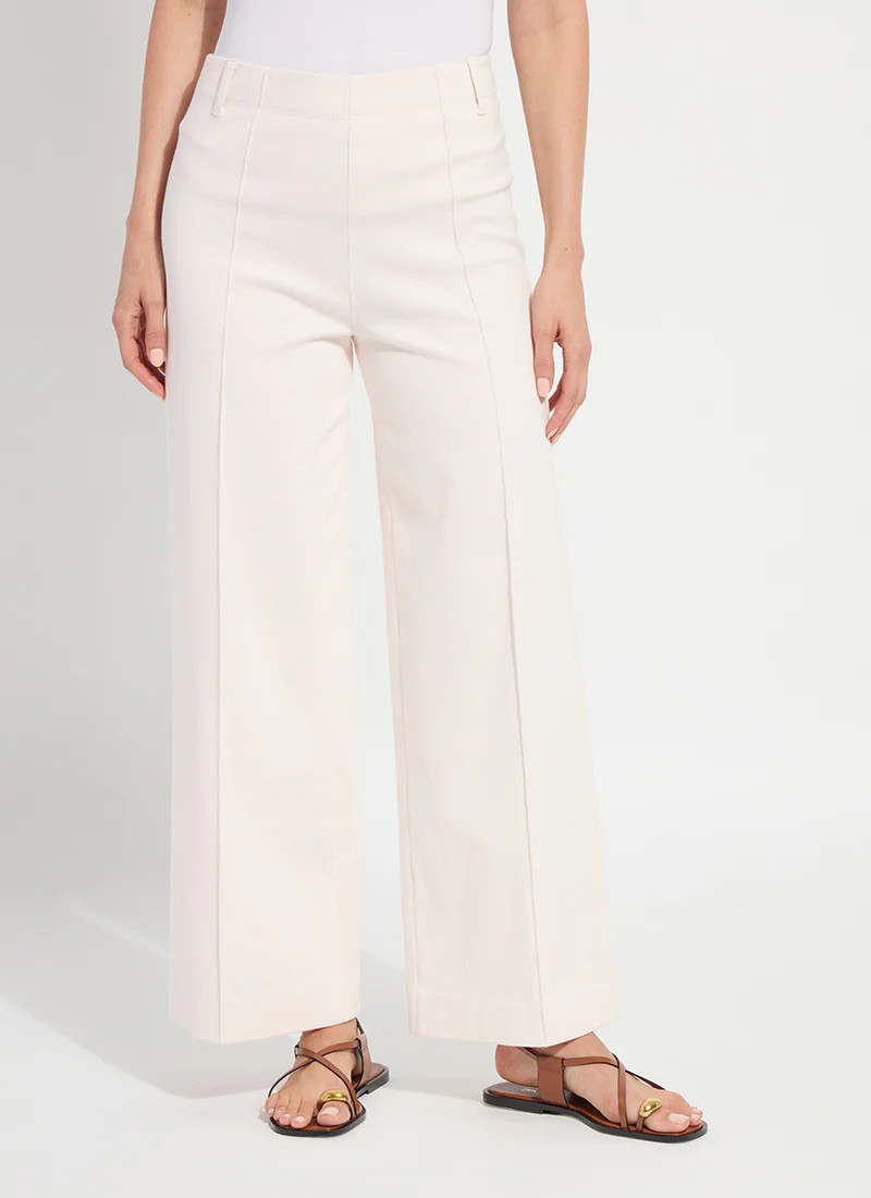 Nova Hi Waist Pintuck Denim (29.5" Inseam) | Lysse NY