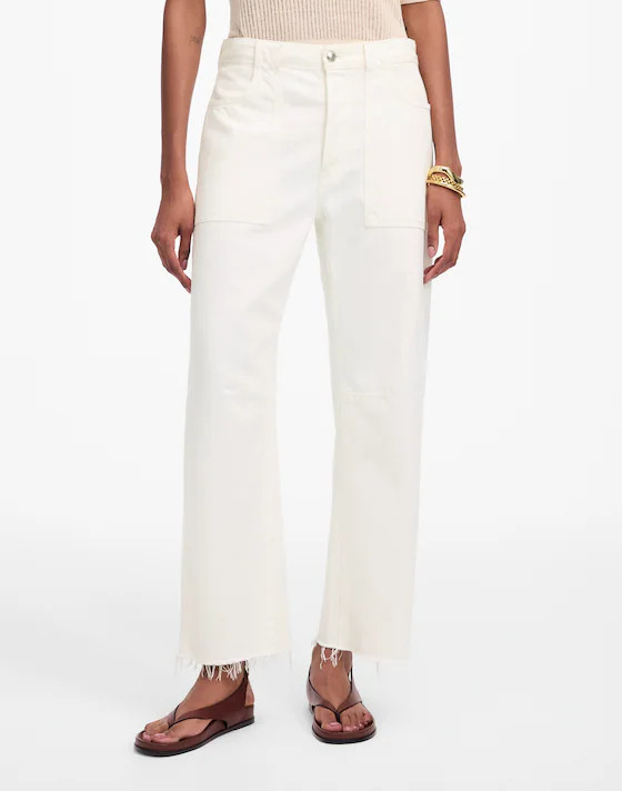 The Darted Barrel-Leg Jean | Madewell | Madewell