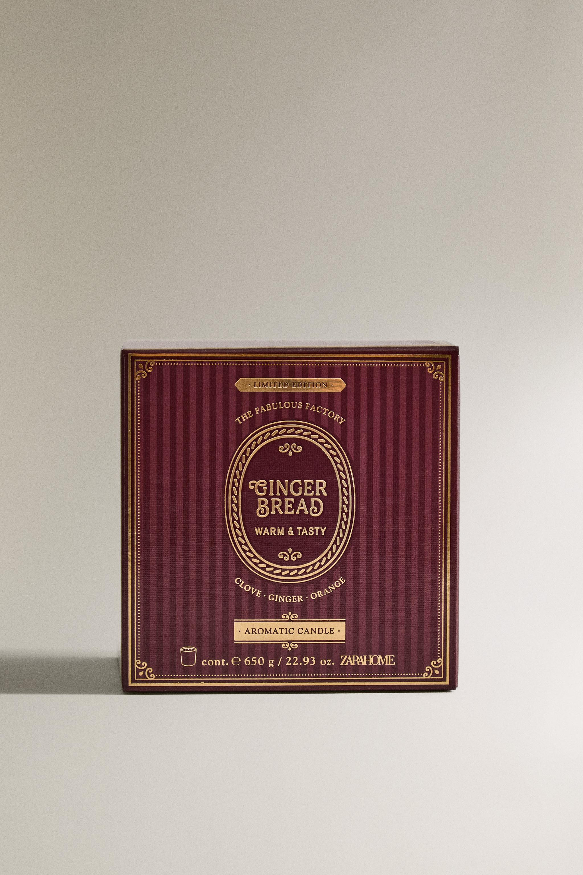 (650 G) CANDELA PROFUMATA GINGERBREAD | Zara IT