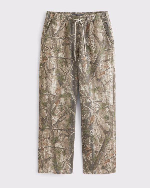 Essential Baggy Open-Hem Sweatpant | Abercrombie & Fitch (US)