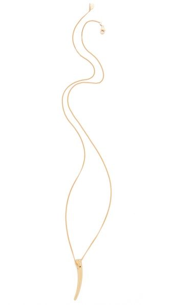 Gabriela Artigas Signature Tusk Necklace - Yellow Gold | Shopbop