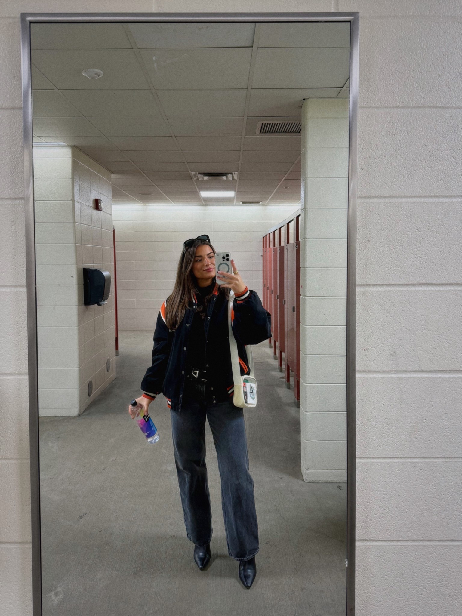 Gameday fit!!!🧡🧡🧡 linked similar vintage bengals jackets🐆🐆

#LTKStyleTip #LTKSeasonal #LTKBeauty