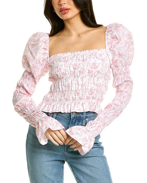 Caroline Constas Delilah Top | Shop Simon