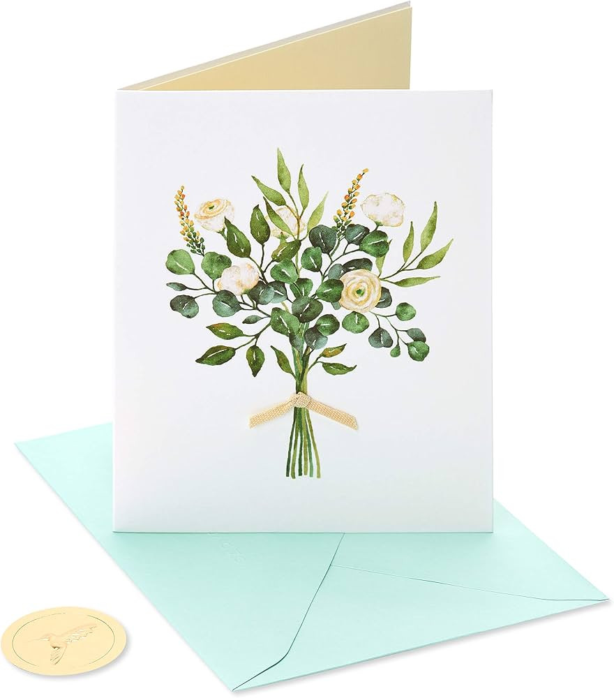 Papyrus Wedding Card for Couple (Beautiful Lifetime of Love) | Amazon (US)