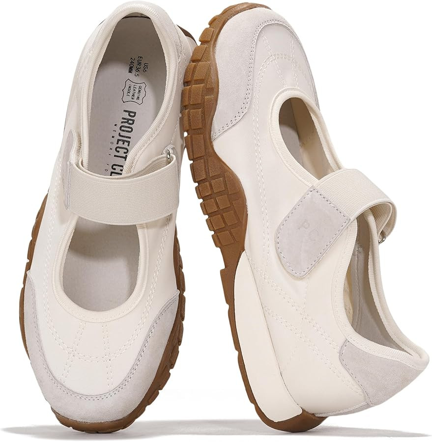 Project Cloud Womens Shoes - Lightweight Mary Jane Shoes Women with Memory Foam Insole - Non Slip... | Amazon (US)
