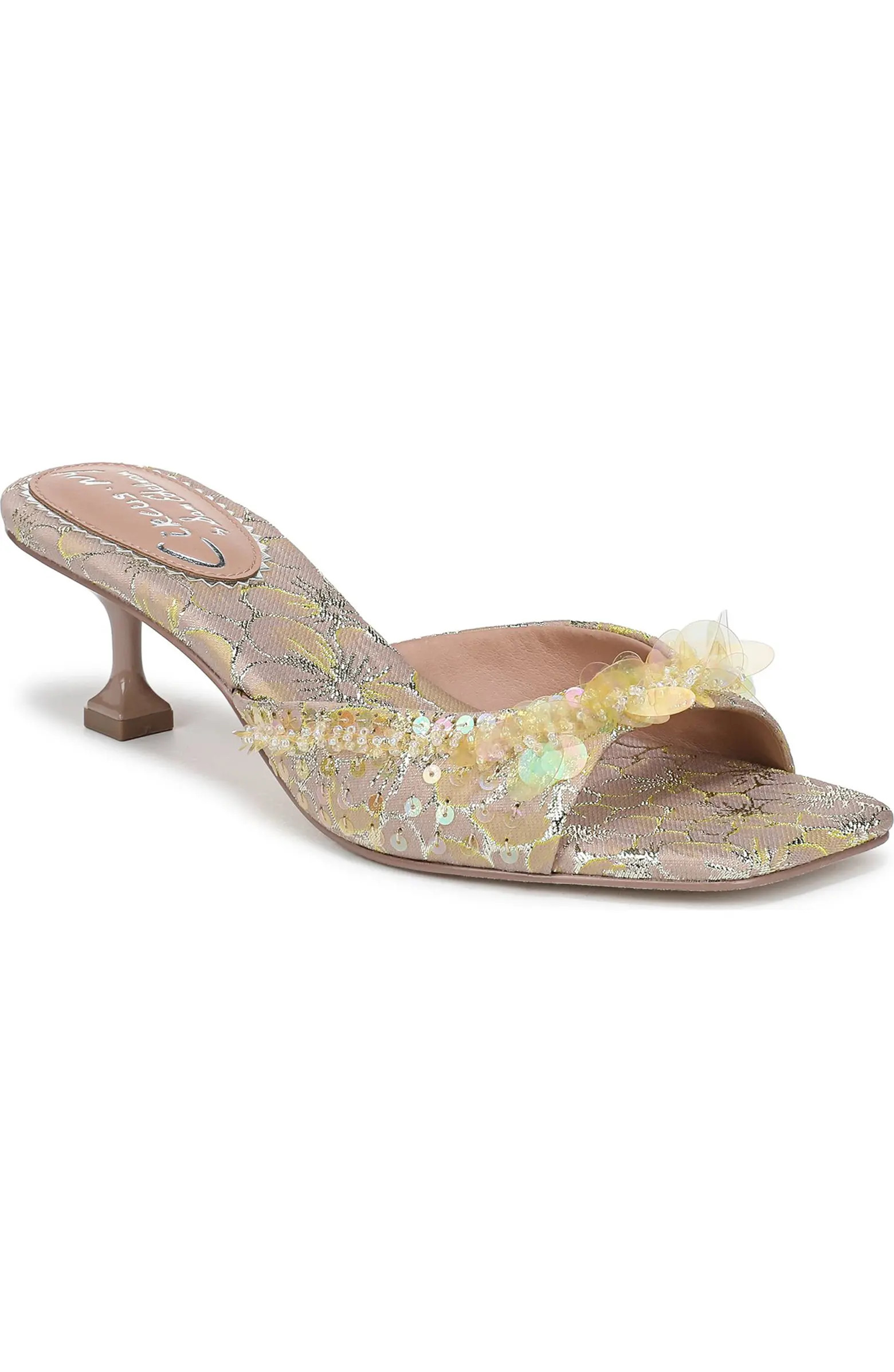 Circus NY by Sam Edelman Juliana Sequin Sandal (Women) | Nordstrom | Nordstrom