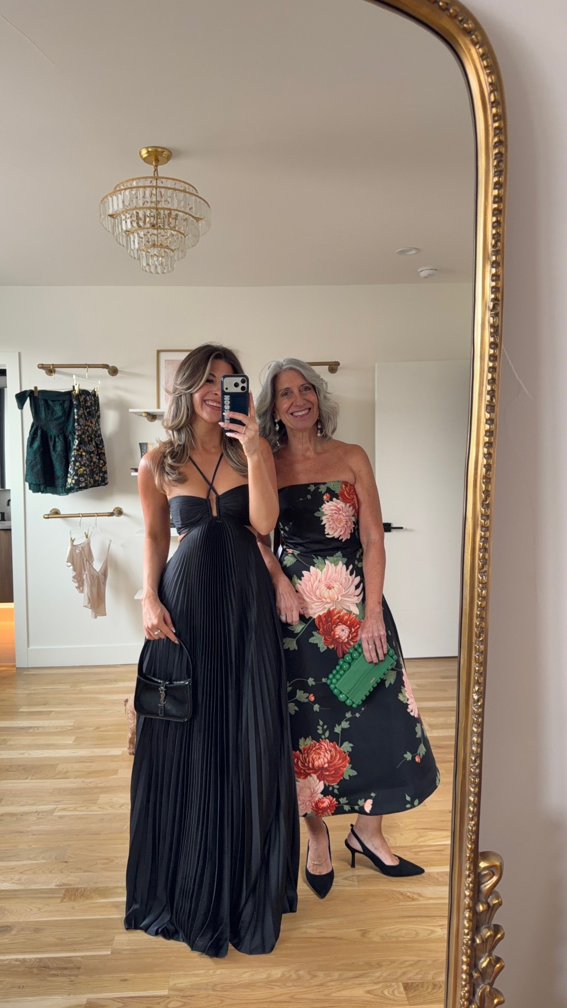 Mom and me wedding guest and formal event dresses black pleated maxi and black floral strapless midi 

Vici code: emerson30
Electric picks code: emerson20

Wearing my usual smalls/2
Mom wears a medium/6

Wedding guest
Formal event
Black tie
Floral
Pleated 
Mother of the bride
Special occasion

#LTKgrwm #LTKWedding #LTKSeasonal
