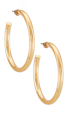 Casa Clara Annie Hoop Earring in Gold from Revolve.com | Revolve Clothing (Global)